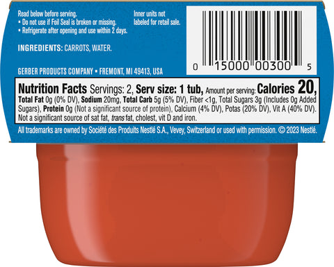 Gerber 1st Foods Carrot 4 OZ