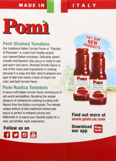 Pomi Strained Tomatoes 26.46 OZ