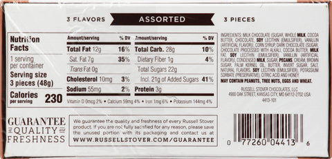 Russell Stover Gift Box Assorted Chocolates 1.7 OZ