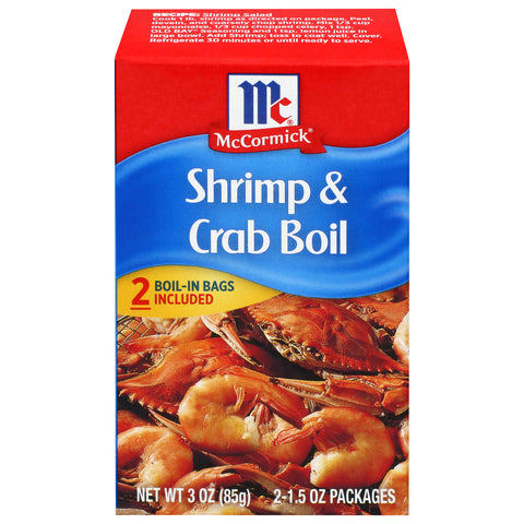 McCormick Shrimp & Crab Boil - 3 OZ 12 Pack