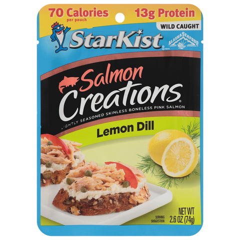 Starkist Salmon Lemon Dill 2.6 OZ