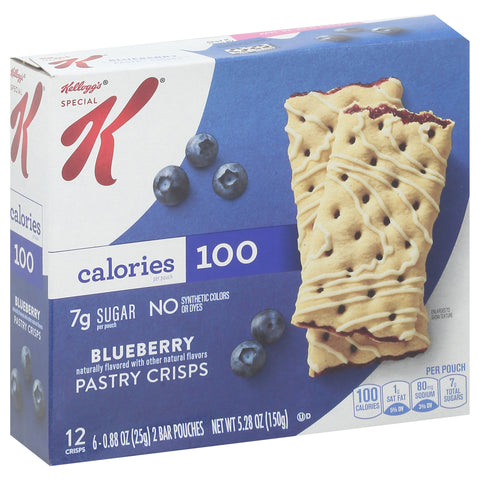 Kellogg's Special K Pastry Crisps Blueberry 5.28 OZ