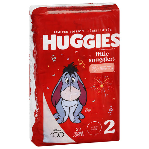 Huggies Little Snugglers Disney Baby Diapers 2 (12-18 lb) 29 ea