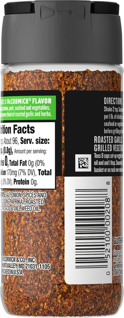 McCormick Grill Mates Seasoning Roast Montreal Chicken 2.75 OZ