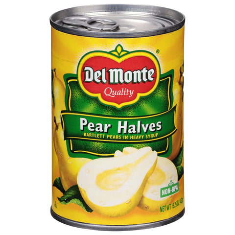 Del Monte Pear Halves In Heavy Syrup 15.25 OZ