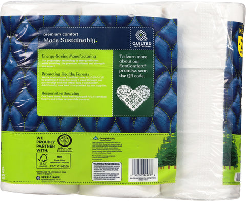 Quilted Northern Ultra Soft & Strong Toilet Paper, 18 Mega Rolls = 72 Regular Rolls