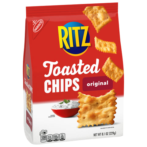Nabisco Ritz Toasted Chips Original 8.1 OZ