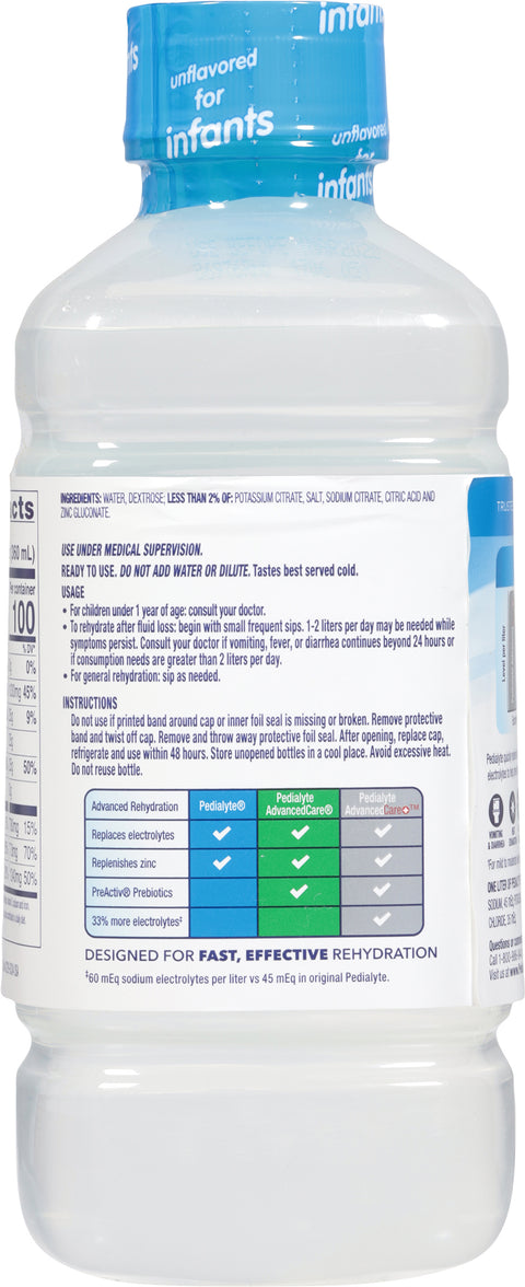 Pedialyte Electrolyte Solution 33.8 FZ