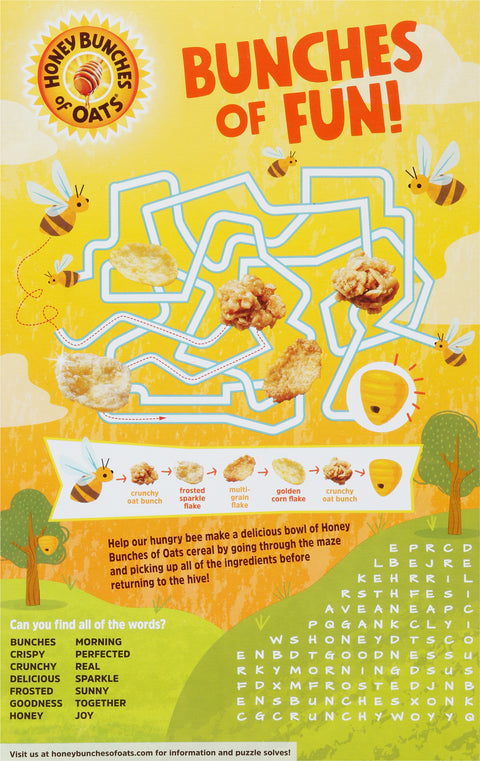 Post Honey Bunches Of Oats Roasted Cereal 18 OZ