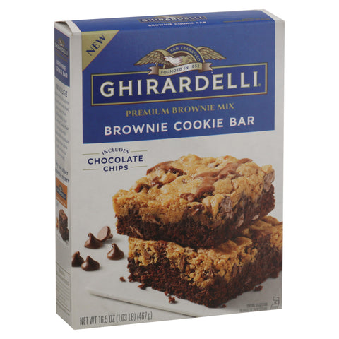 Ghirardelli Gluten Free Premium Double Chocolate Brownie Mix 18 oz