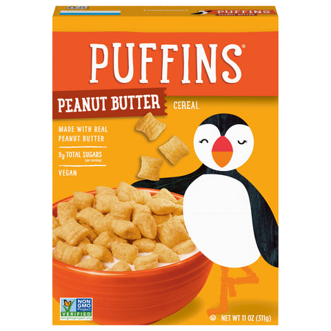 Barbara's Peanut Butter Puffin's Cereal 11 OZ