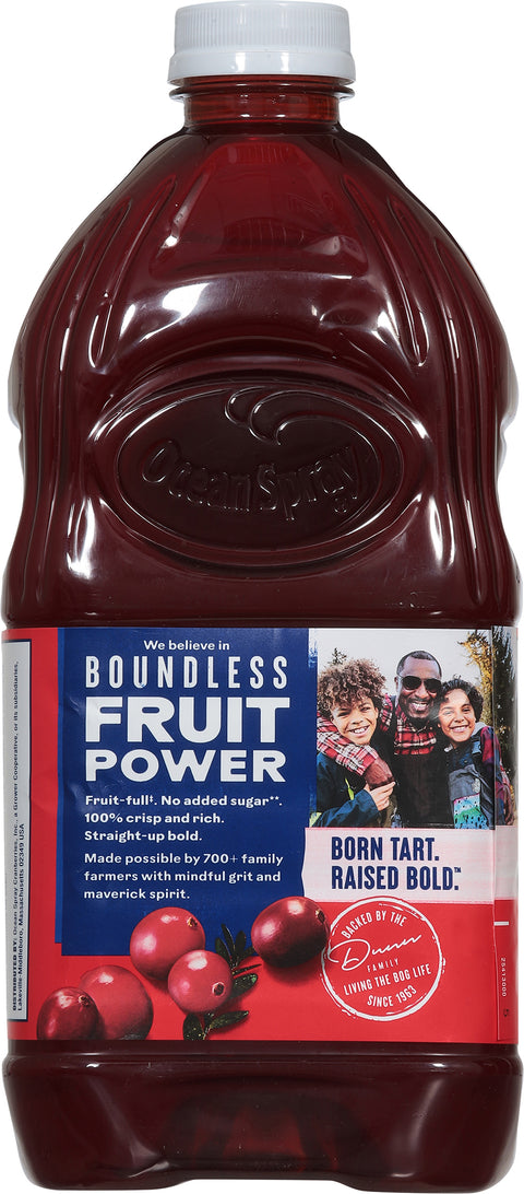 Ocean Spray 100% Cranberry Juice 64 FZ