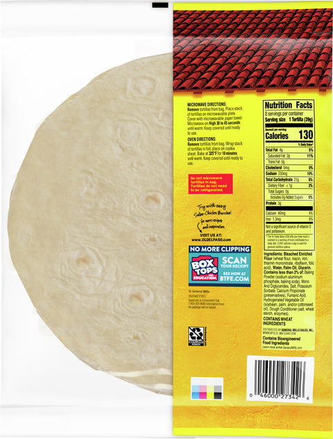 Old El Paso Shells Tortilla Shells 8" 11 OZ