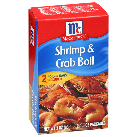 McCormick Shrimp & Crab Boil - 3 OZ 12 Pack