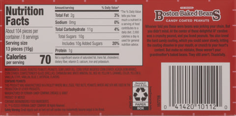 Boston Baked Bean Box 4.3 OZ