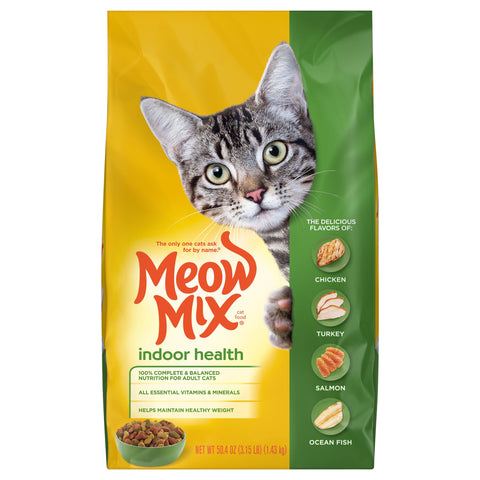 Meow Mix Indoor Health Cat Food 3.15 LB