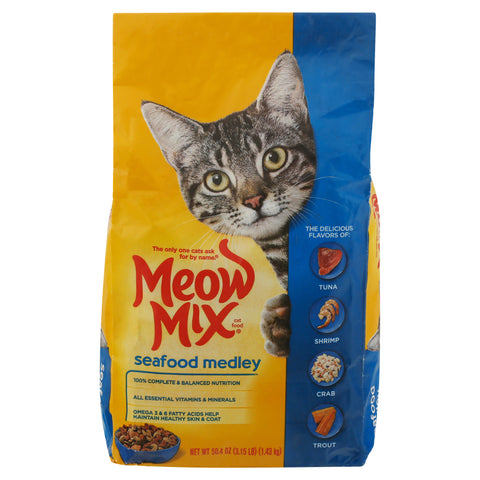 Meow Mix Seafood Medley 3.15 LB