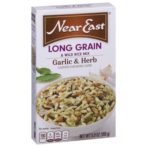 Near East Long Grain & Wild Rice Garlic & Herb 5.9 OZ