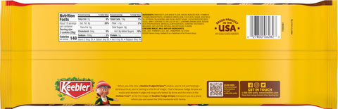 Keebler Fudge Stripes Original Cookies 17.3 OZ