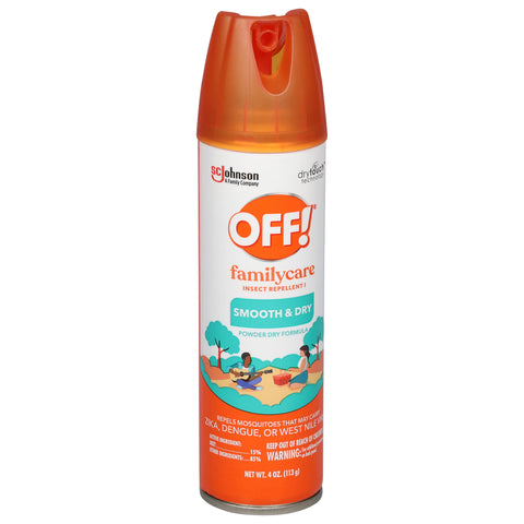 Off! Bug Repellant Family Care Smooth & Dry 4 OZ