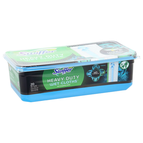 Swiffer Heavy Duty Wet Mopping Cloths 20 ea