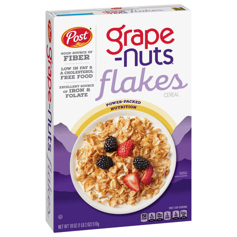 Post Grape-Nuts Flakes Cereal 18 OZ