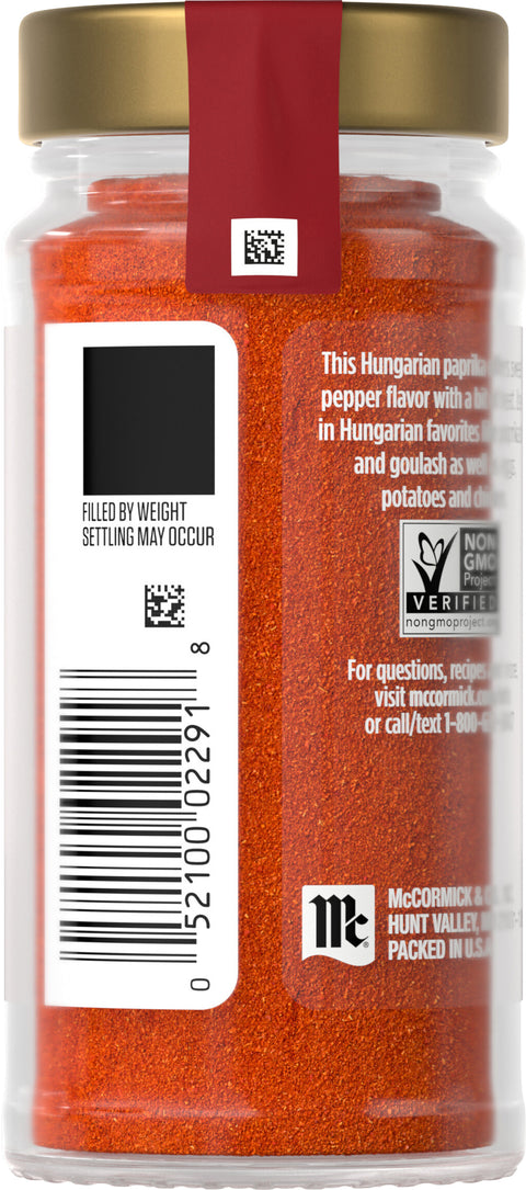 McCormick Gourmet Hot Hungarian Paprika - 1.62 OZ 3 Pack