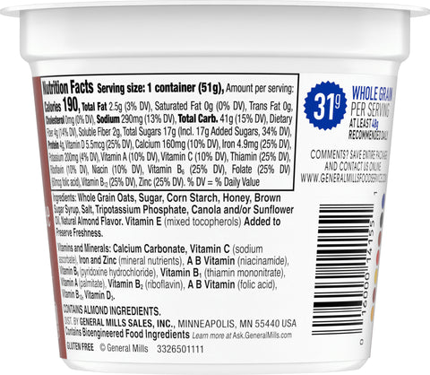 General Mills Cheerios Cups Honey Nut 1.8 OZ