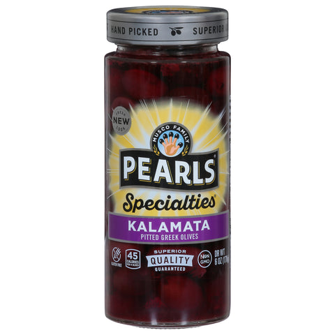 Pearl Olives Pitted Kalamata 6 OZ