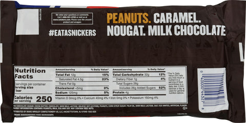 Snickers Candy Bars 11.16 OZ
