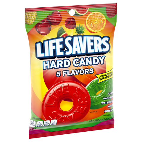 Lifesavers Hard Candy 5 Flavor 6.25 OZ
