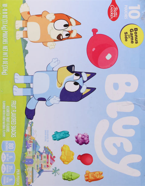 Bluey Fruit Flavored Snacks 10