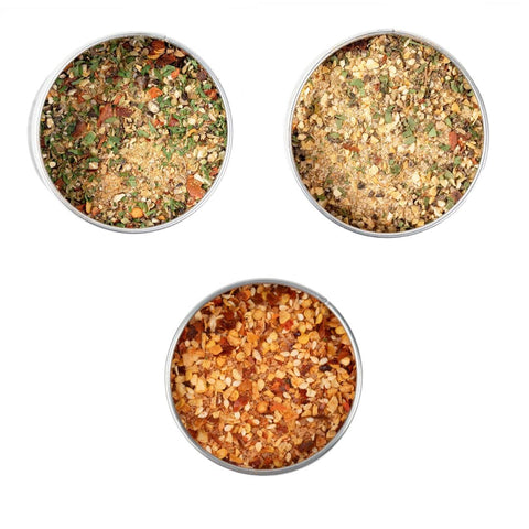 Deluxe Steak & Beef BBQ Seasonings Collection - 3 Pack
