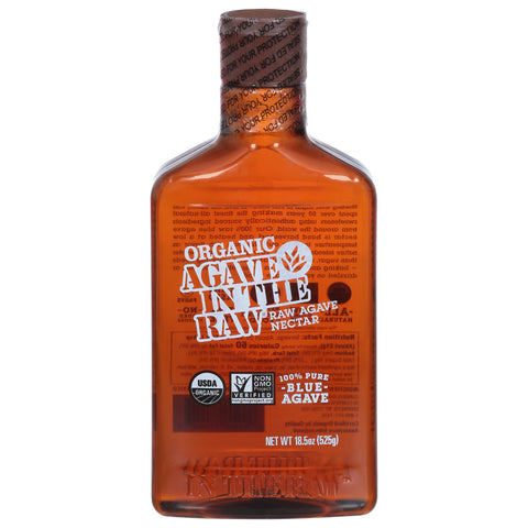 Agave In The Raw Organic Agave Nectar 18.5 oz - 8 Pack