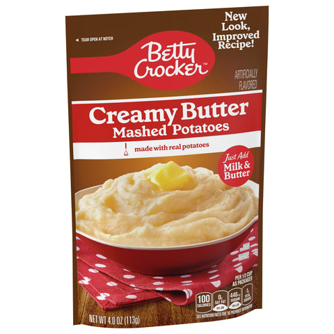 Betty Crocker Creamy Butter Mashed Potatoes 4 OZ