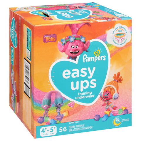 Pampers Girl Training Underwear 56 CT