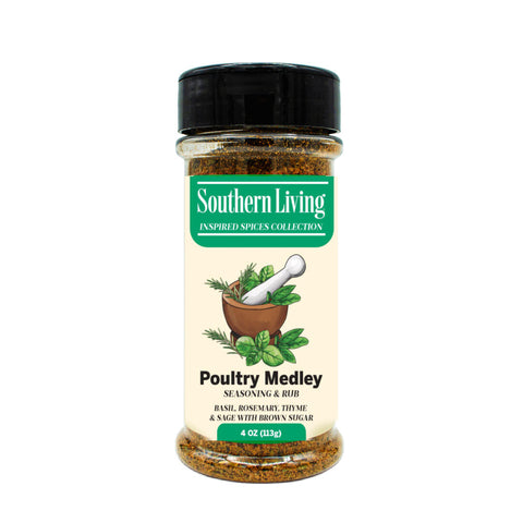 Southern Living Poultry Medley Seasoning & Rub - 4 OZ 6 Pack