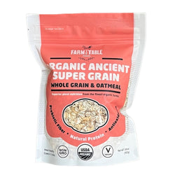 Farm to Table Foods Organic Ancient Super Grain Whole Grain & Oatmeal - 14 OZ 6 Pack