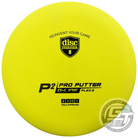Discmania Originals D-Line Flex 2 P2 Pro Putter Golf Disc