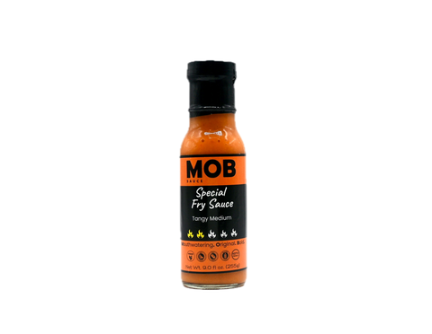 Mob Sauce Co Mob Special Fry Sauce- Tangy Medium - 9 FL OZ 6 Pack