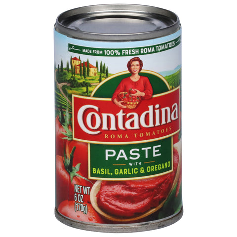 Contadina Tomato Paste with Basil, Garlic & Oregano 6 OZ