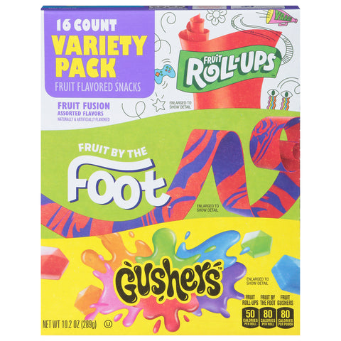 Betty Crocker Fruit Fusion Variety Pack 10.2 OZ