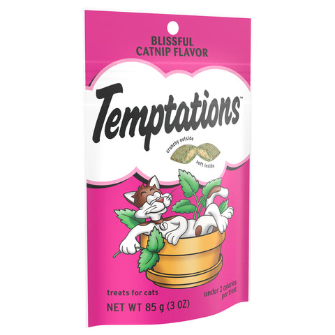 Whiskas Cat Treat Temptations Blissful Catnip 3 OZ