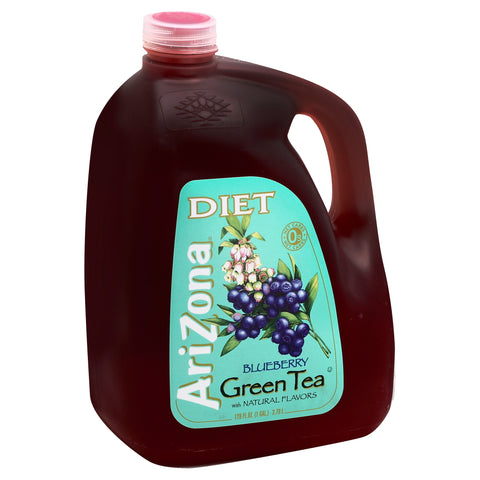 AriZona Blueberry Green Tea 128 oz - 4 Pack