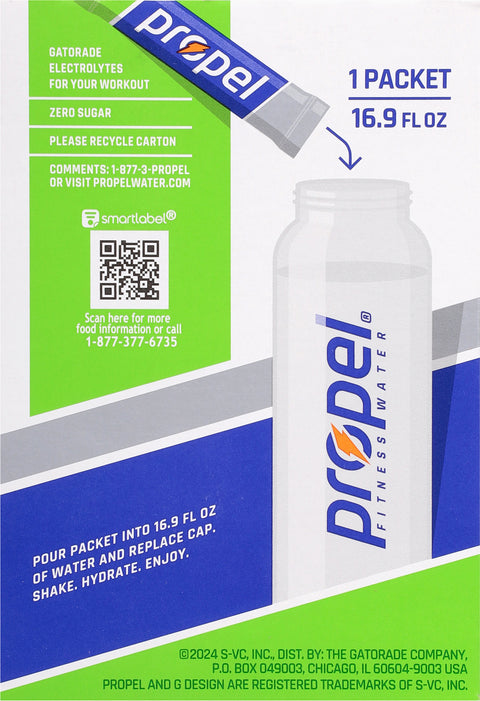 Propel Water Beverage Mix 10 ea