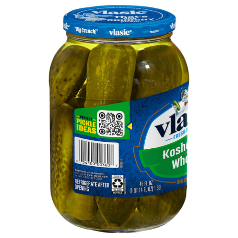 Vlasic Pickles Dill Kosher Whole 46 FZ