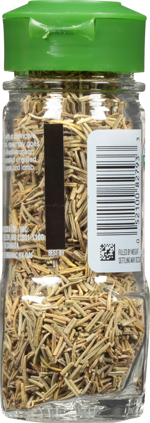 McCormick Gourmet Organic Rosemary 0.65 OZ