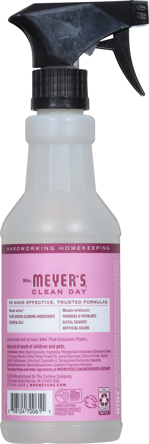 Mrs. Meyer's Multi-Surface Cleaner Peony 16 FZ