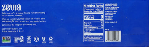Zevia Soda Cola 144 FZ
