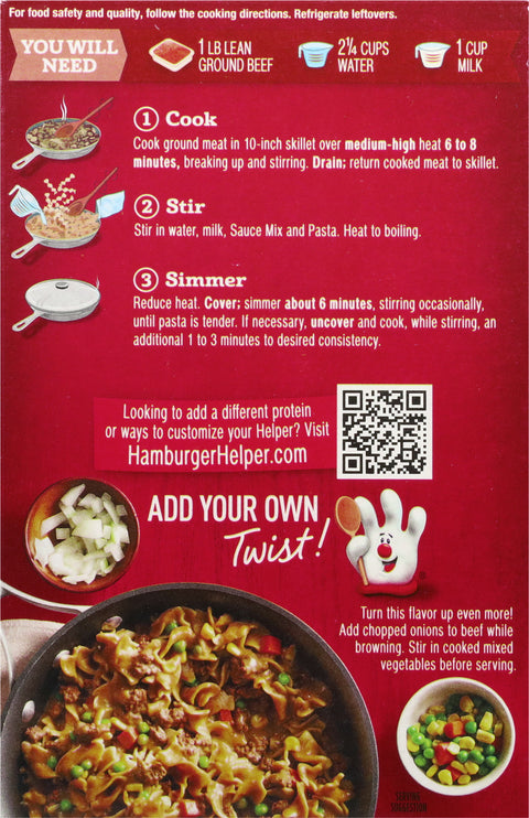 Hamburger Helper Beef Pasta 5.9 OZ